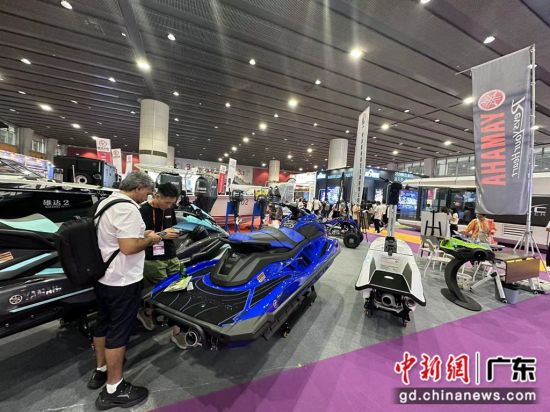 2024亞洲游艇展在廣交會展館開幕。程景偉 攝